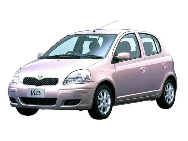Toyota Vitz (NCP10, NCP13, NCP15, SCP10, SCP13) 1 поколение, рестайлинг, хэтчбек 5 дв. (12.2001 - 01.2005)